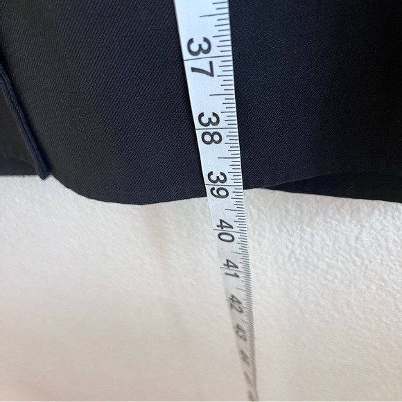 Jil Sander Women’s Tailored Knee Length Black Dress Vest - Picture 7 of 11